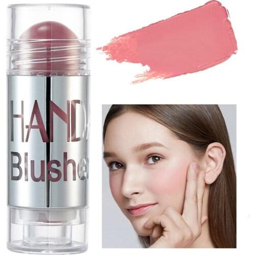8 Color Blush Makeup Blush Stick Palette Face Cheek Cream Blusher Stick Long Lasting Nude Natural Cosmetics