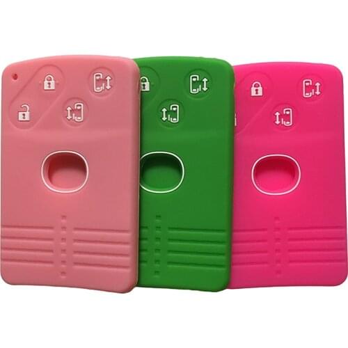 Silicone Rubber Car Key Case for Mazda 8 2013 2011 5 6 CX7 CX9 Card Smart Key Silica Gel Case for Keys Cover Cap Car Key Case