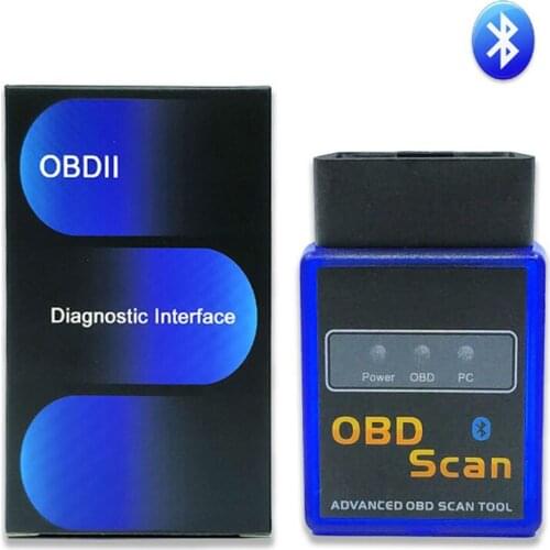 PIC18F25K80 ELM327 Bluetooth V2.1 OBD2 Car Auto Interface Diagnostic Scanner tool Mini Elm327 OBD II For Android /Symbia/Windows