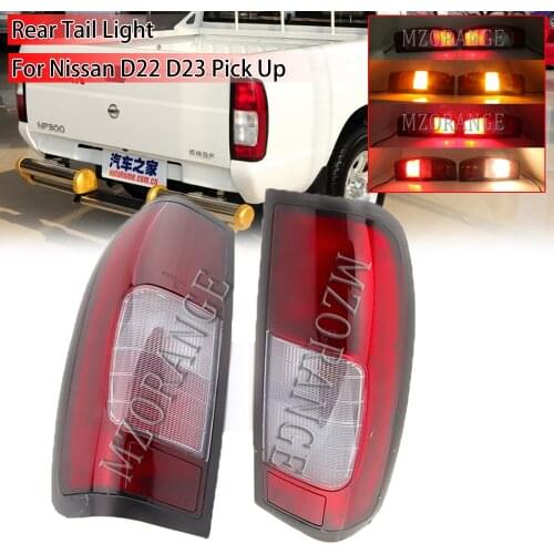 Bumper Brake Light Assembly For Nissan D22 D23 Pick Up Rear Door Back Lamp Assy With Bulb 1998-2005