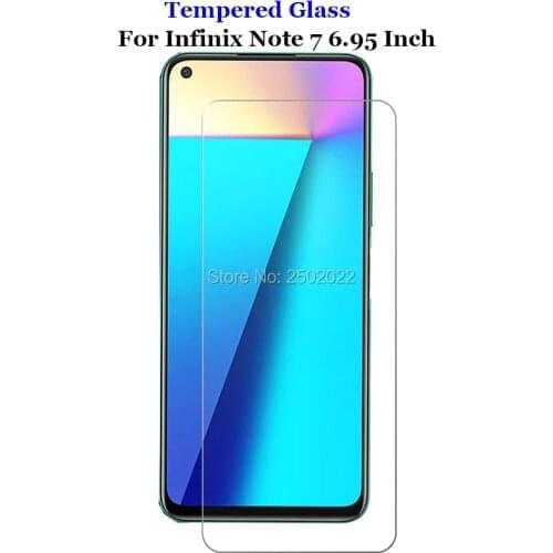 10pcs Glass For Infinix Note 7 Tempered Glass Screen Protector For Infinix Note 7 Glass Film For Infinix Note 7 Screen Guard