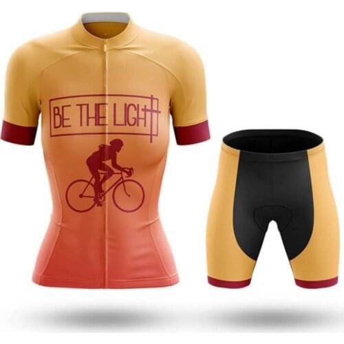 2021 Summer Womens cycling jersey set Professional Maillot ciclismo Cycling clothing Quick Dry summer short sleeved bike jersey