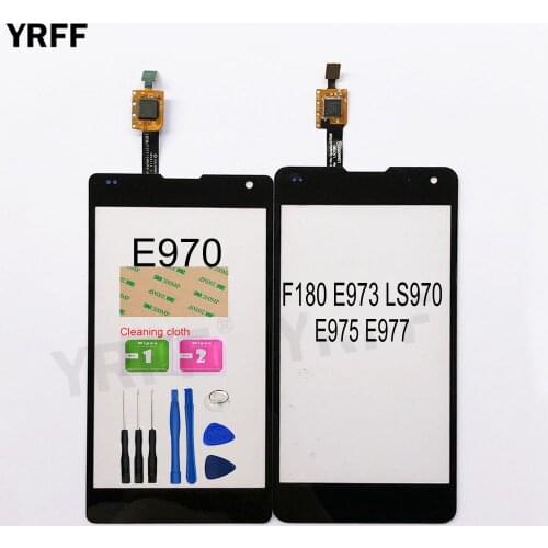 4.7'' For LG Optimus G E970 G F180 E973 LS970 E975 E977 Touch Screen Digitizer Sensor Touch Glass Lens Panel Replacement