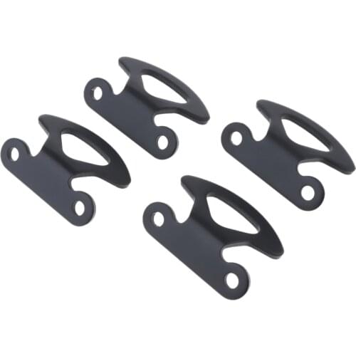 4 Pack of Tie Down Anchors Hooks for Trailer Truck Bed Bracket Enclosed Points Pickup Camper