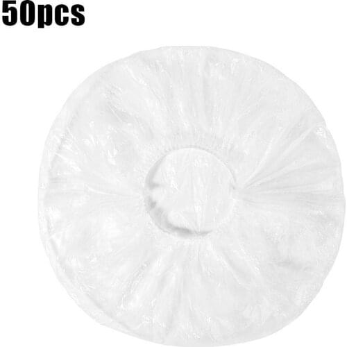 50pcs Elastic Bowl Covers Disposable Food Storage Cover Bowl Bowl Freshening Reusable Transparent Home Covers Cover Elastic Z2S2