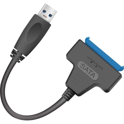 Hannord Sata to USB Adapter USB 3.0 SATA III Hard Drive Adapter Cable Up to 6 Gbps UASP Support 2.5 Inches SSD HDD Hard Drive