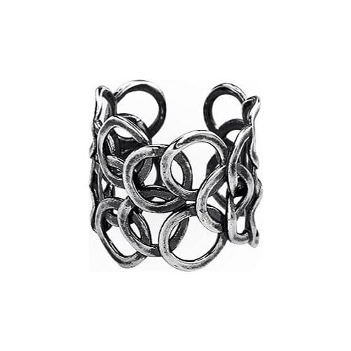 Bohemian Vintage Large Circle Rings For Women Charm Ring Party Wedding Fashion Jewelry Gifts