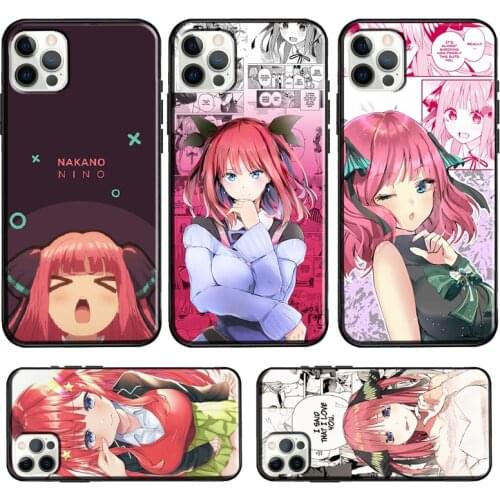 Nakano Nino Gotoubun no Hanayome Case For iPhone 12 mini 12 Pro Max Cover For iPhone 11 Pro Max XS X XR 7 8 Plus SE 2020
