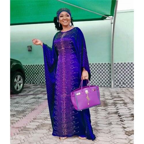 HOUSEOFSD Abaya Dubai Turkey Muslim Fashion Beaded Hijab Dress Kaftan Islam Clothing African Maxi Dresses For Women Vestido Robe