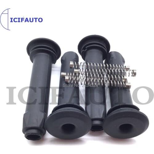 Ignition Coils Rubber Boot Pack With Spring For 04-08 Chevrolet Optra Daewoo Lacetti Holden Viva JF F18D3 1.8L 96415010