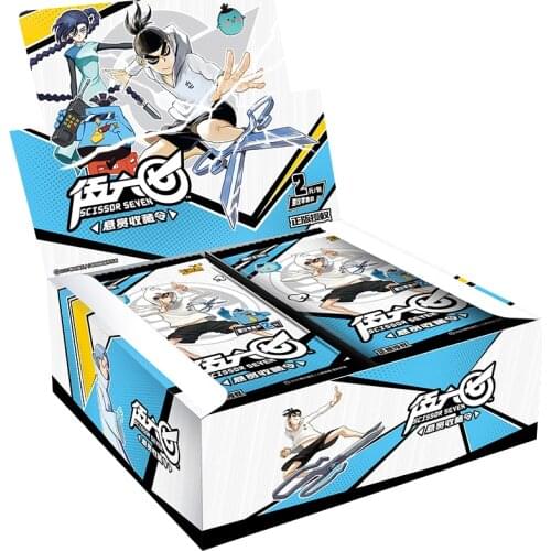 150pcs/set Scissor Seven Cards Deluxe Edition Game Paper Cards Kids Toys Girl Boy Collection Cards Christmas Gift