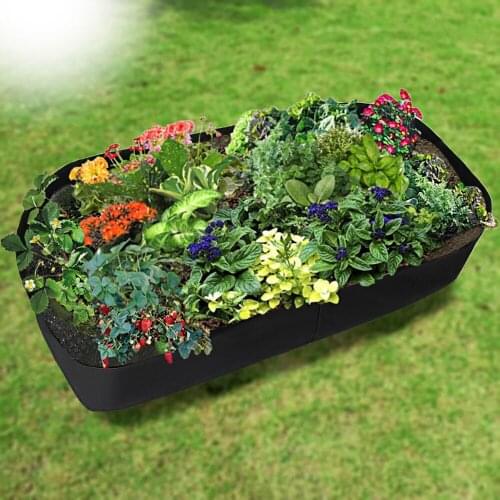 Outdoor Indoor Garden Planter Grow Bag Cultivation Garden Pots Planters Vegetable Planting Grow Bags Farm Home Garden Supply