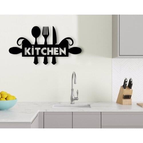 Kitchen Cutlery-Spoon of PLEASURE Fun Times Wooden Wall Ornament Home Restaurant Gift