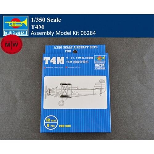 Trumpeter 06284 1/350 Scale T4M Plastic Aircraft Assembly Model Kit 12pcs/set