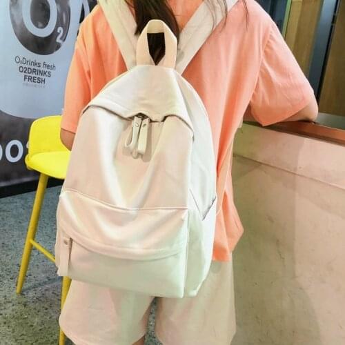 Fashion Nylon Women Backpack New Trend Female Backpack Casual Waterproof Shoulder Bag Female Teenage Girl School Bags