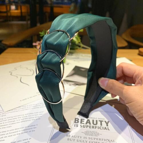 Fashion DIY Hair Accessories With Teeth For Women Ladies Multi-layered Hairband Girls Spring Turban Headband Wholesale