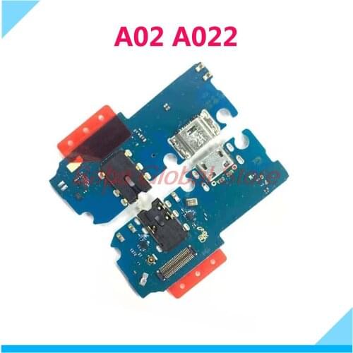 Original USB Port Flex For Samsung Galaxy A02 A022 Charger Charging Port Ribbon Flex Cable Dock Connector Board Repair