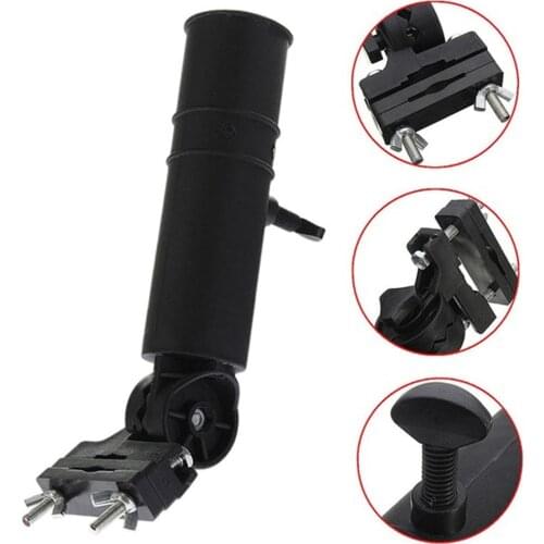 Swivel Umbrella Holder Easy Install Accessories Golf Cart Durable Adjustable Angle Baby Stroller Double Lock Connector Stand