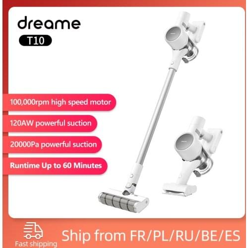 Dreame T10 Handheld Wireless Vacuum Cleaner Intelligent All-surface Brush 20kPa All In One Dust Collector Floor Carpet Aspirator