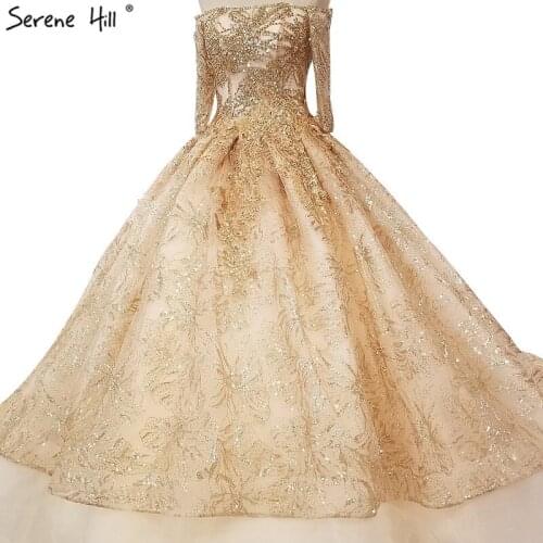 Vintage Luxury Off Shoulder Sexy Wedding Dresses 2020 Long Sleeves Fashion High-end Big Train Bridal Gowns Real Photo