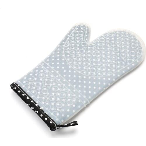 1hand Bakewere Oven Mitts Gloves BBQ Silicon Gloves High Temperature Anti-scalding Insulation Barbecue Microwave