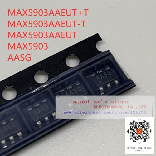 [1pcs~5pcs]100%New original: MAX5903AAEUT+T MAX5903AAEUT-T MAX5903AAEUT MAX5903 AASG - IC HOT SWAP CTRLR GP SOT23-6