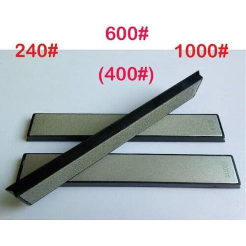 11PCS Kitchen knife Apex edge sharpener diamond whetstone 150*20*5mm/5.9*0.78*0.2inch 240# 400# 600# 1000 Grit Sharpening Stones