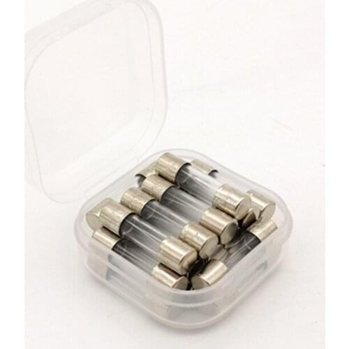 20 pcs/lot) T8A 250V 5 x 20mm Slow Blow Glass Tube Fuse, UL VDE RoHS Approved, 8Amp