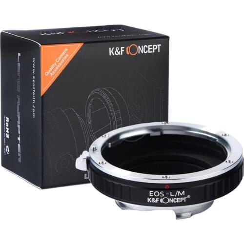 Camera Lens Adapter Ring For Canon for EOS EF Mount Adapter To EMF AF Confirm Macro for Leica M LM L/M Lens