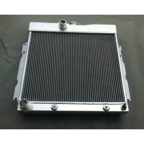 For 3 ROW 1963-1969 PLYMOUTH VALIENT/STATION WAGON DODGE V8 Aluminum Radiator
