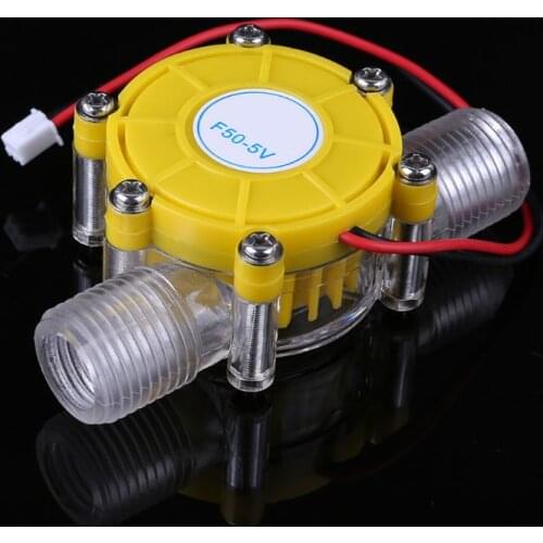 DC 5V/12V/80V 10W Water Flow Pump Mini Hydro Generator Turbine Flow Hydraulic Conversion for energy conversion Generator
