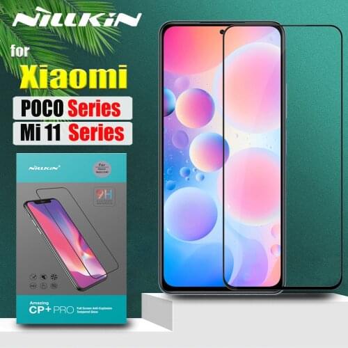 For Xiaomi Mi 11i 5G Tempered Glass Nillkin 9H Hard Full Coverage Clear Safety Protective Glass Screen Protector on Mi11i