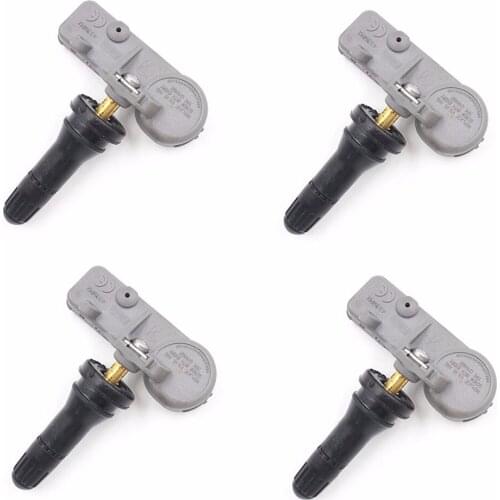 DV6T-1A180-AA SET 4 TPMS Sensor 433mhz Tire Pressure Monitor System For Ford Edge Explorer Lincoln Navigator DV6T-1A180-AA