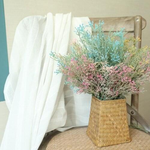 35cm Artificial Bean Fruit Bouquet Valentines Day Wedding Fake Flowers DIY Plant Party Parlour Vase Handicraft Decoration