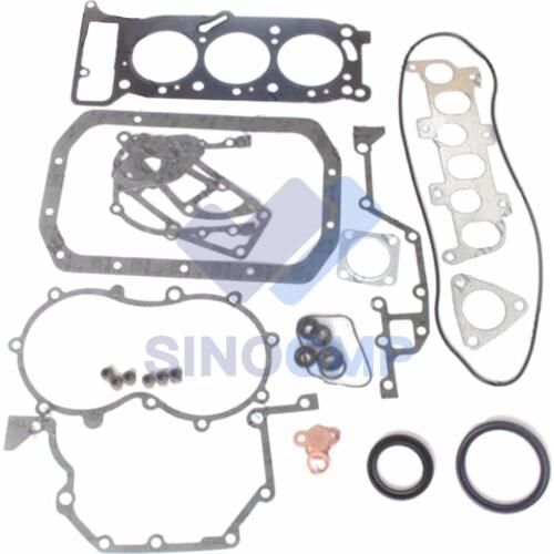 3KR1 3KR1-EA14 Engine Gasket Kit for Hitachi Daewoo Doosan Excavator 025 035 Mini-Excavator and Digger Bagger