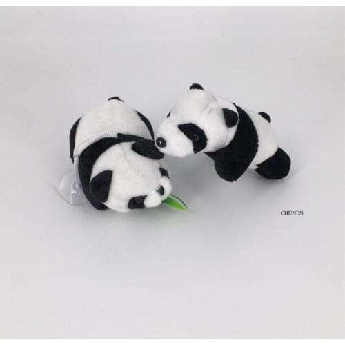 CUTE Gift Panda Plush Toy , 10CM Kids Keychain Doll , Stuffed Animal