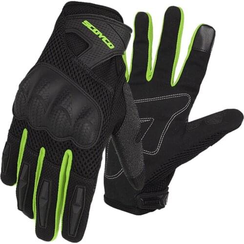 Motorcycle Gloves Summer Breathable Tactical Full Finger Men Moto Gloves Touch Screen Motocross Motorbike Riding Cycling Gloves