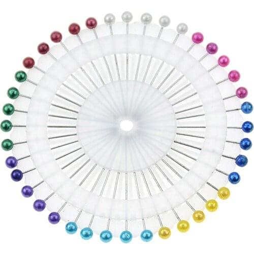 One Roll Bead Needle Pins Fixed Pearl Nail Pins Clothing Stand-up Needles Large Styling