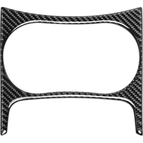 Fit for - Q5 2010-2018 SQ5 2013-2017 Carbon Fiber Water Cup Holder Panel Trim