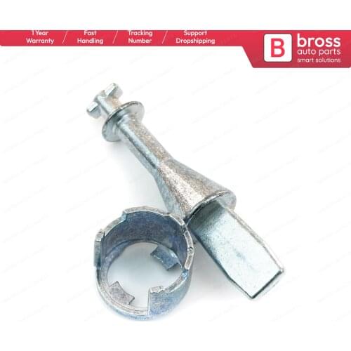 Bross BDP920 Door Lock Barrel Repair Kit Front Doors For VW Golf MK5 Fits:VW Golf MK5 2003-2009 Front Left or Right Door