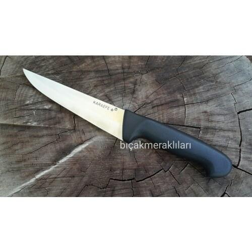 English Made Plastic Handle Butcher or Kitchen Knife 28,5cm Total Length No: 2