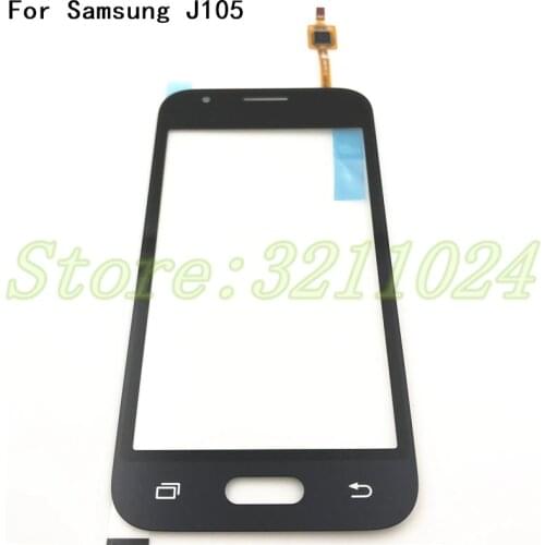 New Touch Screen Panel For Samsung Galaxy J1 Mini J105 SM-J105F J105Y J105H Phone Touchscreen Sensor Front Glass Lens New NO LCD