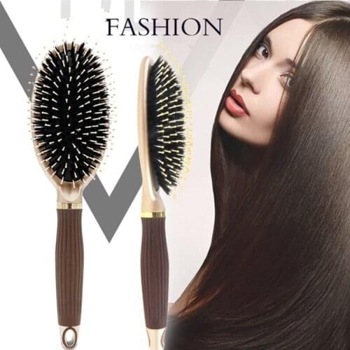 Hair Brush Professional Hairdressing Supplies Hairbrush Comb Tangle Brushes For Hair Combs Boar Bristle Brush Hair Tools