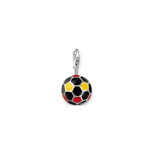 ThomasPT1662 Pendant Germany Vintage Soccer Football Charm Euro-American style Good Jewelry