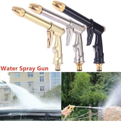 Lengthen Adjustable High Pressure Water Spray Car Washer Gun Nozzle Garden Watering Tools Household Garden Car Wash Water Gun