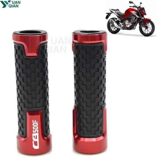 Universal 7/8"Motorcycle Accessories Aluminum Handle Bar Handlebar Hand Grips For Honda CB500F CB500 F CB 500 F 2013 2014-2016