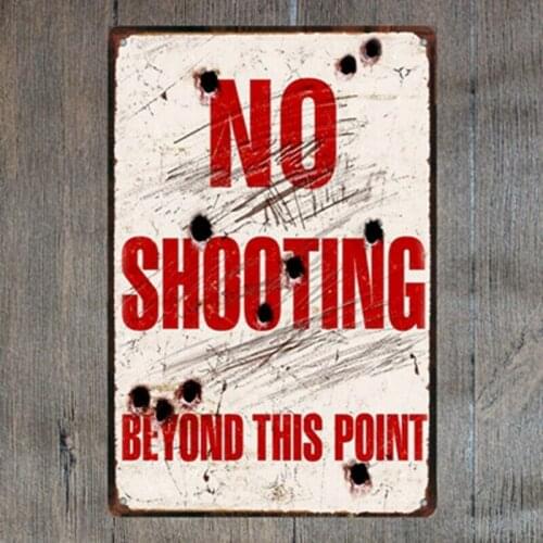 Vintage Metal Tin Signs Retro Warning Plate Decor Plaque Pub Bar Art Wall Poster