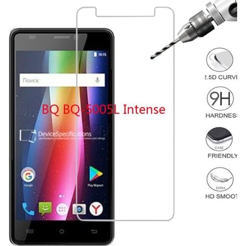 Smartphone 9H Tempered Glass for BQ Mobiie BQ-5007L 5508L 5005L 5591 5500L Protective Film Screen Protector cover phone
