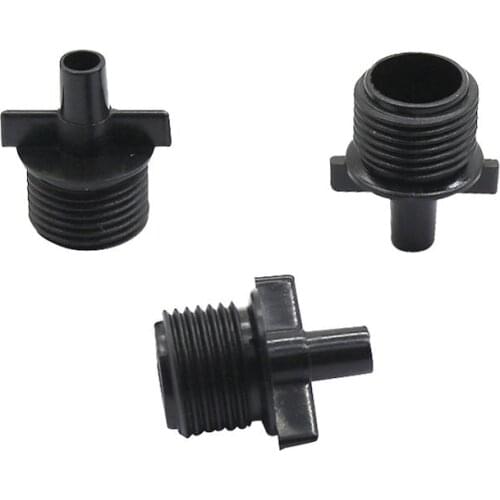 10 Pcs 1/2 male thread to 6mm inner diameter nozzle holder connections water pipe Atomizing nozzle irrigation system