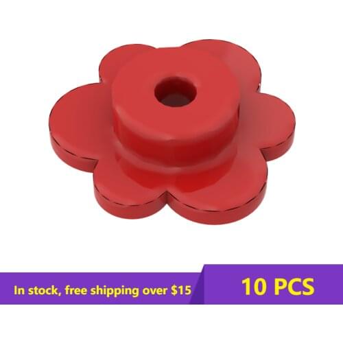 10PCS Bricks Compatible For 56750 flower petal Building Blocks Parts DIY Classic Brand Educational Parts Toys